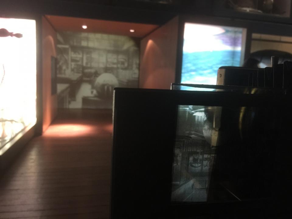 Glass slide of GNM museum C. 1900